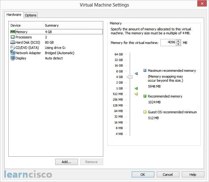 VMware template