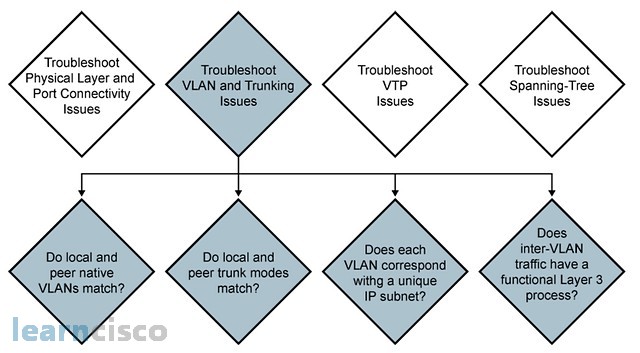 Troubleshooting VLANs and Trunks